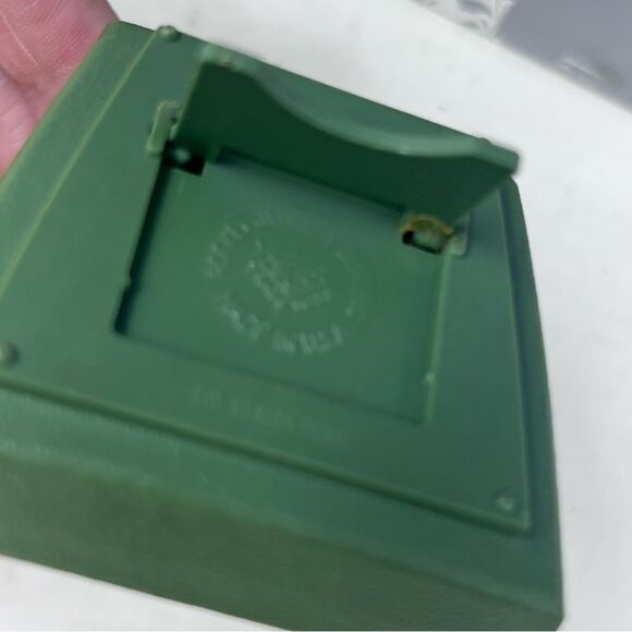 Rocket Jewelry Box w/ stand Velour lined Vintage Brown's Jewelers Maine - Picture 11 of 11